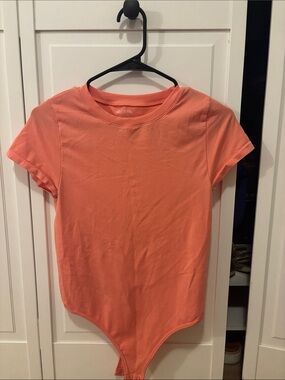 wild fable Coral Short Sleeve Bodysuit